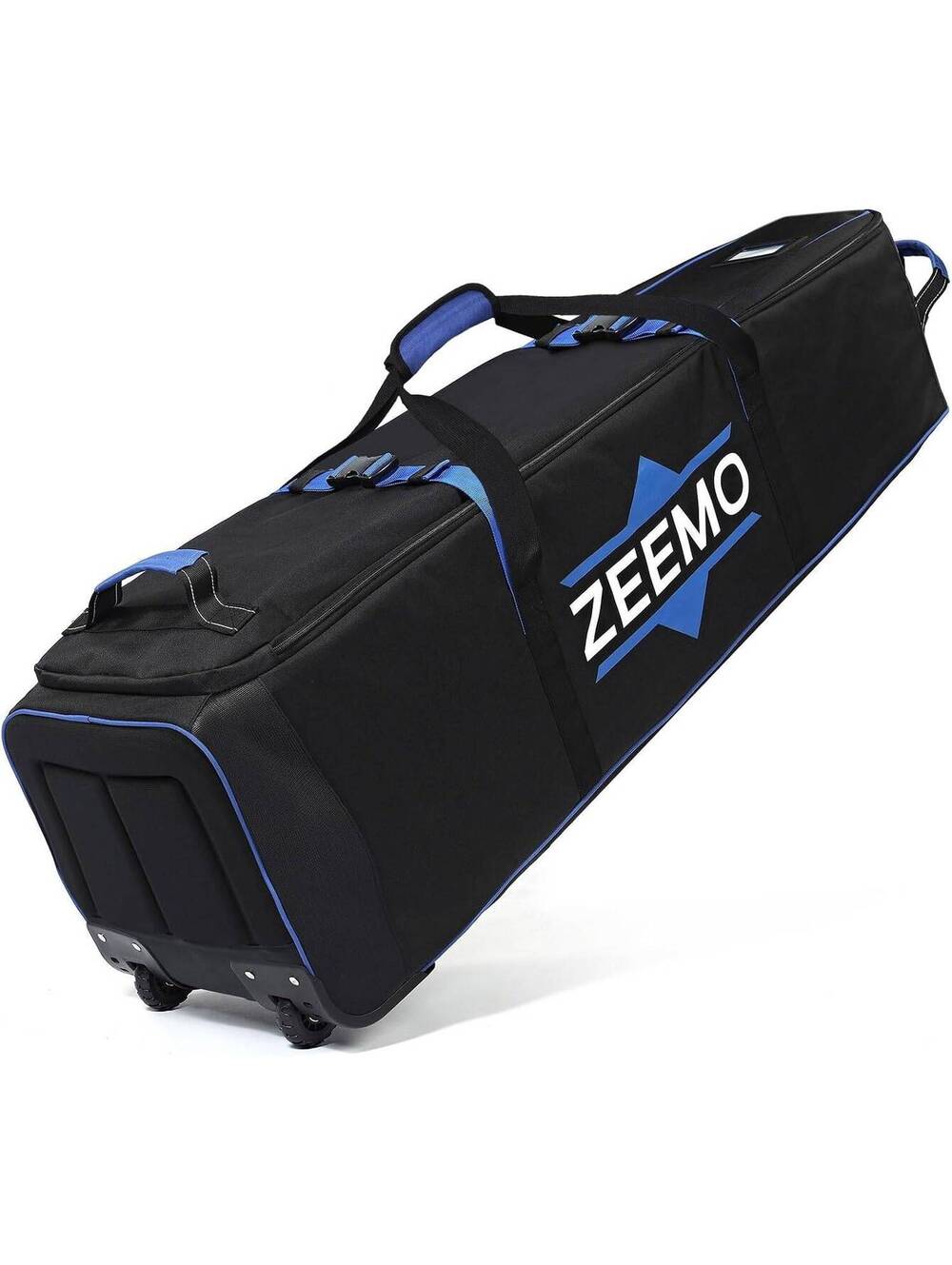 Full-Open Golf Travel Bag - Wheeled Club Carrier, 12.2x13x50.4 in